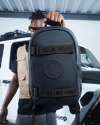 GLUX Mens Portable Computer Backpack Black