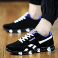 Mens Breathable Low Top Lace Up Trainers