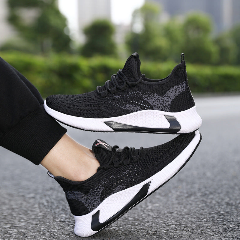 Lightweight Round Toe Running Trainers