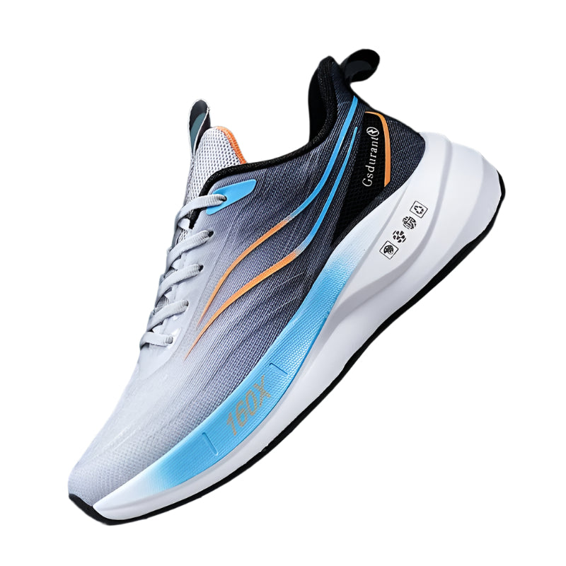 Mens Non Slip Breathable Low Top Lace Up Running Trainers