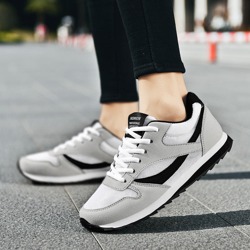 Breathable Lightweight Low Top Round Toe Running Trainers