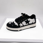 Canvas Low Top Lace Up Round Toe Trainers