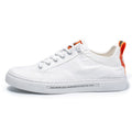 Mens Canvas Breathable Height Increasing Low Top Trainers
