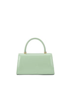 Mint Top Handle Small Handbag with Chain