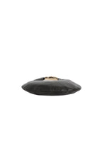 Black Oval Shoulder Bag