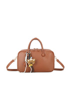 Brown Handbag With Charms