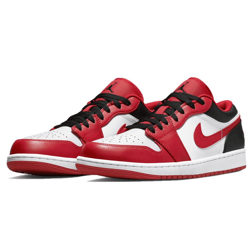 Air Jordan 1 Low Reverse Black Toe Womens Trainers
