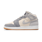 Air Jordan 1 Mid SE Coconut Milk Particle Grey Trainers