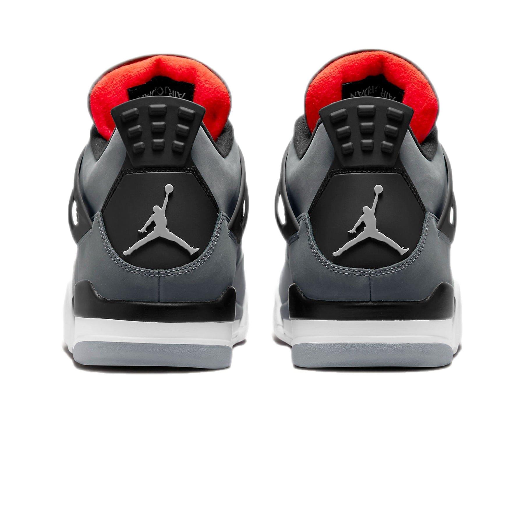 Air Jordan 4 Retro Infrared trainers heel view