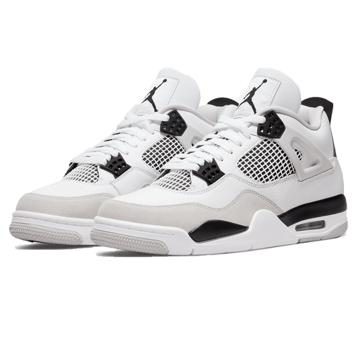 Air Jordan 4 Retro Military Black trainers alternate side view