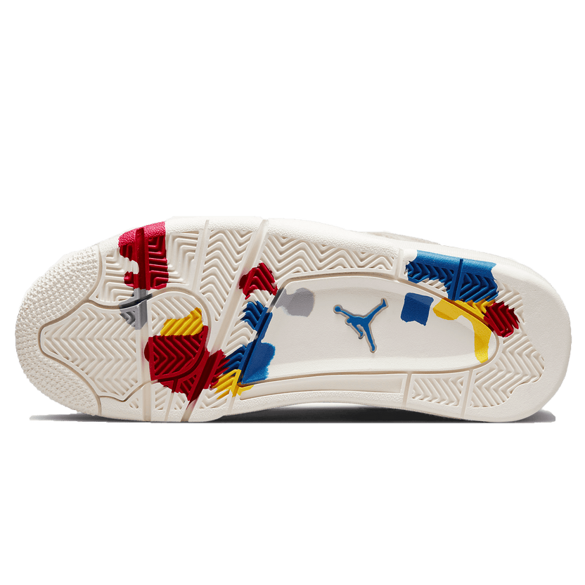 Air Jordan 4 Retro Blank Canvas Womens Trainers