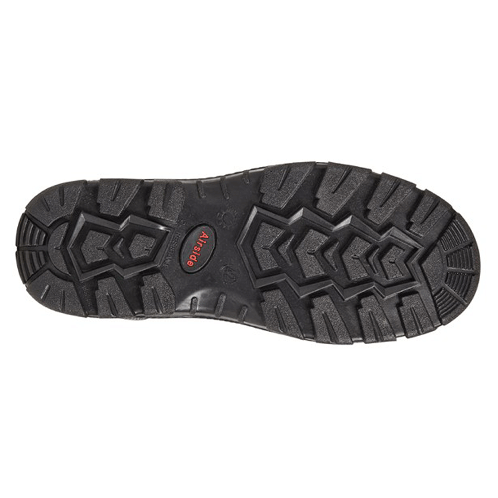 Airside SS704CM Non Metallic Leather Safety Hiker Boots Black