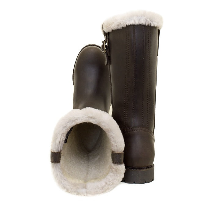Bareback Footwear Alaska Storm Waterproof Boots Brown