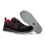 Albatros Clifton Low S3 SRC Safety Work Safety Trainers Shoe Black / Red
