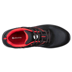 Albatros Clifton Low S3 SRC Safety Work Safety Trainers Shoe Black / Red