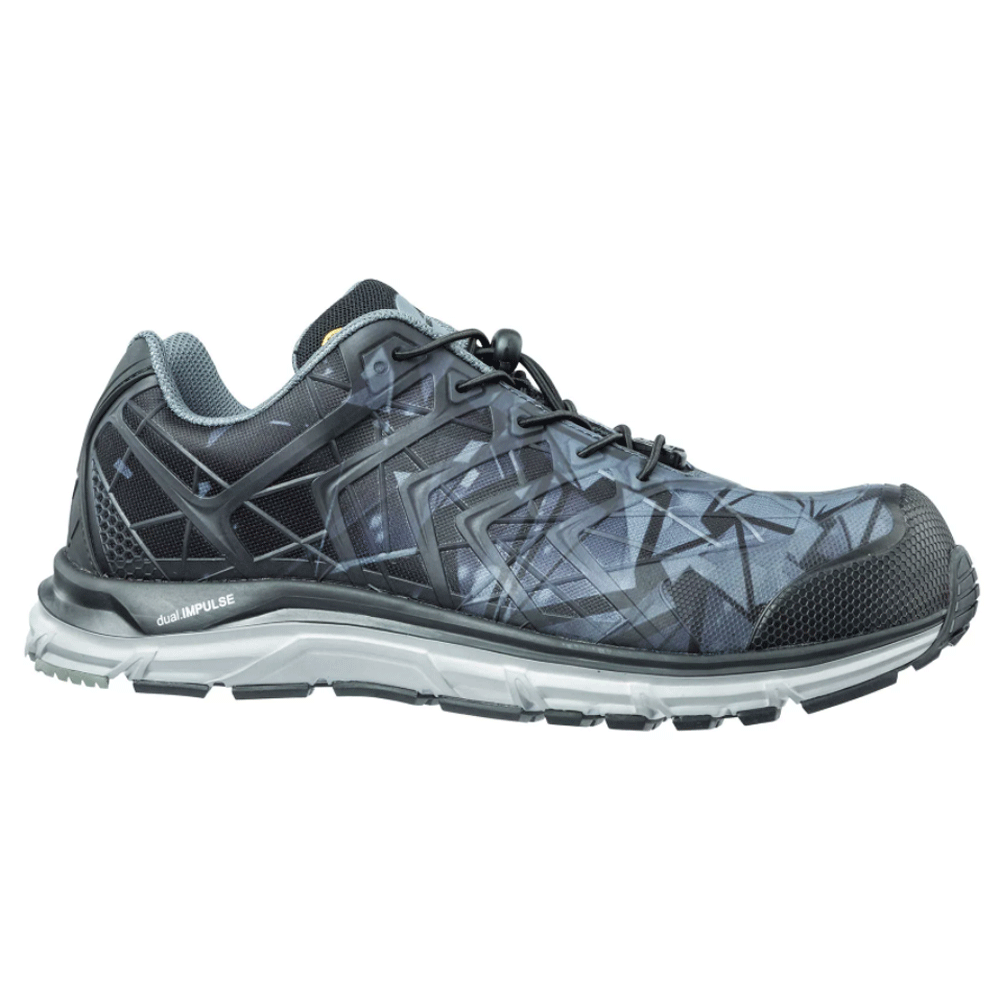 Albatros Energy Impulse Low S1P ESD HRO SRA Safety Work Safety Trainers Shoe Grey / Black