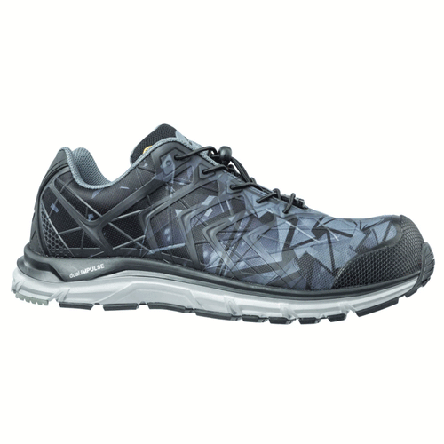 Albatros Energy Impulse Low S1P ESD HRO SRA Safety Work Safety Trainers Shoe Grey / Black