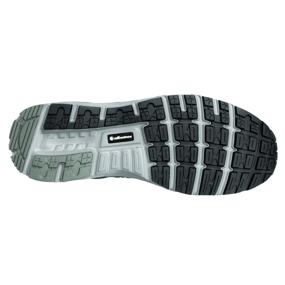 Albatros Energy Impulse Low S1P ESD HRO SRA Safety Work Safety Trainers Shoe Grey / Black