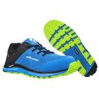 Albatros Lift Impulse Low S1P ESD HRO SRA Safety Work Safety Trainers Shoe Black / Red / Blue / Black