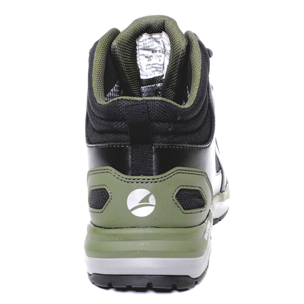 Albatros Ultratrail Ctx Mid S3 ESD WR HRO SRC Safety Work Safety Boots Black / Olive