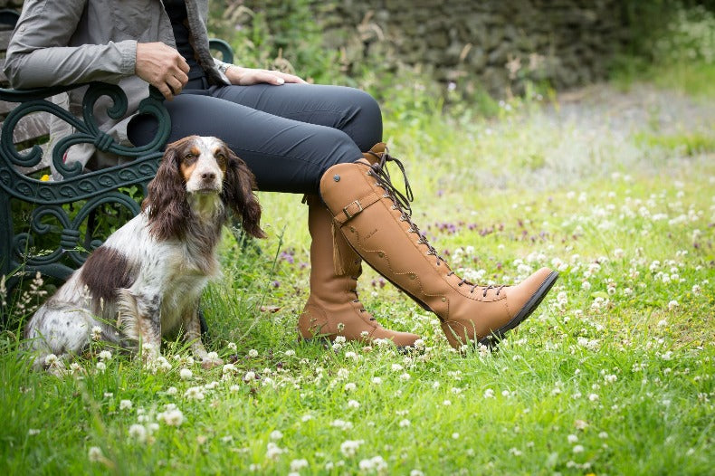Bareback Footwear Andalucia Boots Desert