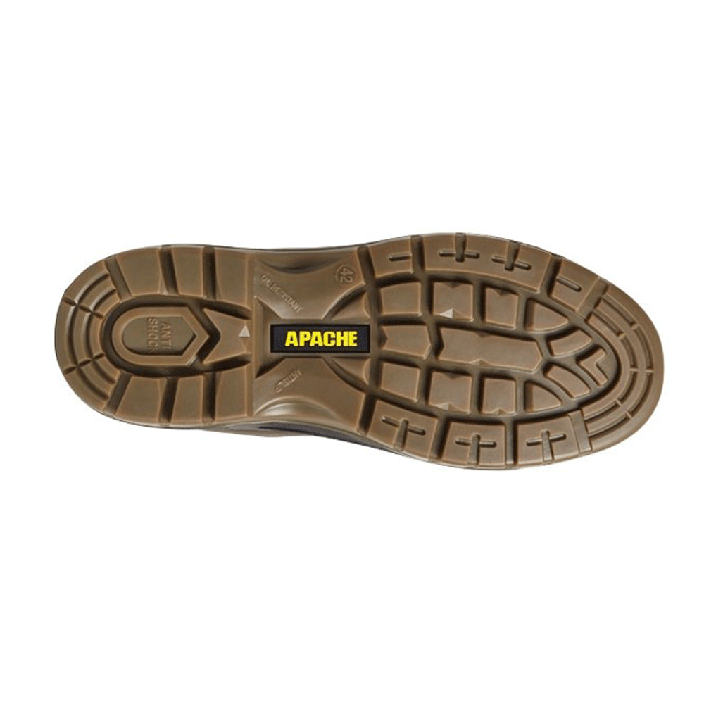 Apache AP715SM Brown Safety Dealer Boots S3