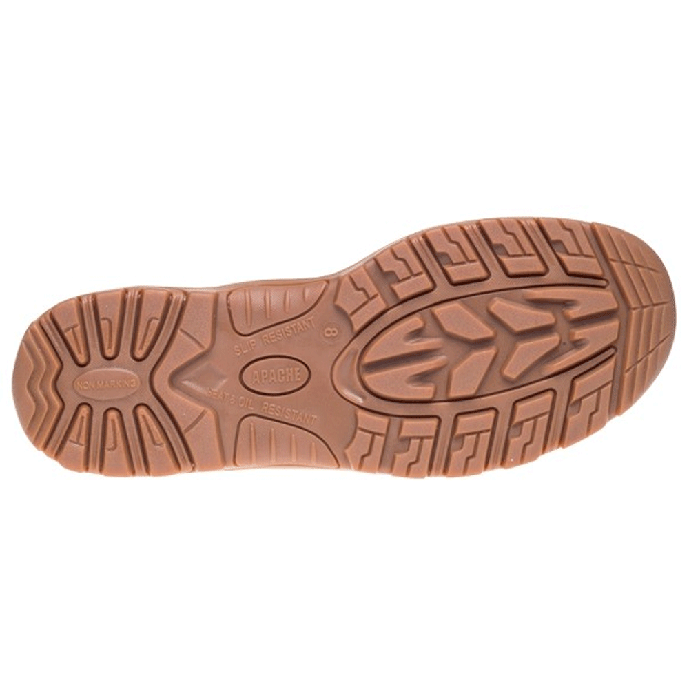 Apache Ats Arizona Non-Metallic Toe And Midsole Work Safety Boots Honey