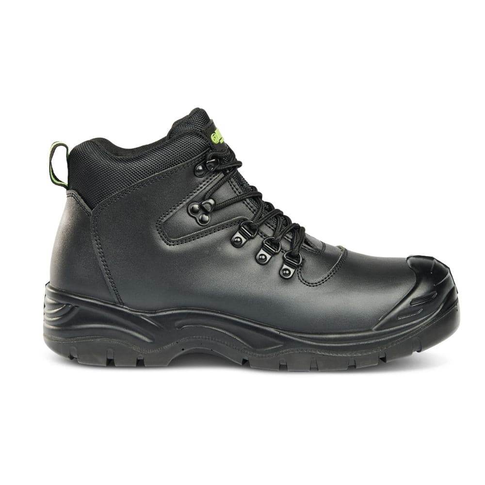Apache Jupiter Black Mid-Cut Safety Work Safety Boots