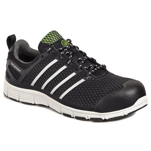 Apache Motion Waterproof Breathable Safety Trainers Shoe S3WR Black