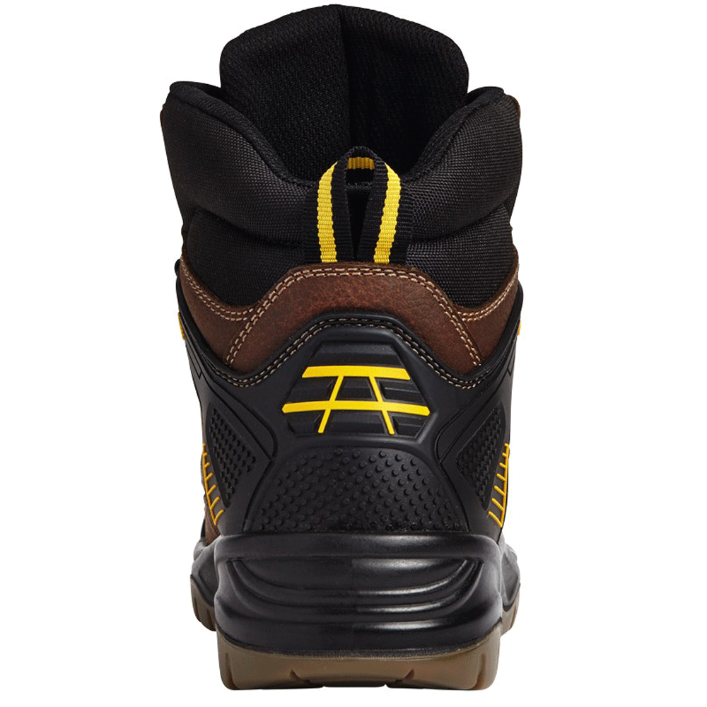 Apache Ranger Waterproof Leather Safety Hiker Work Boot Black / Brown