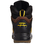 Apache Ranger Waterproof Leather Safety Hiker Work Boot Black / Brown