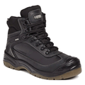 Apache Ranger Waterproof Leather Safety Hiker Work Boot Black / Brown