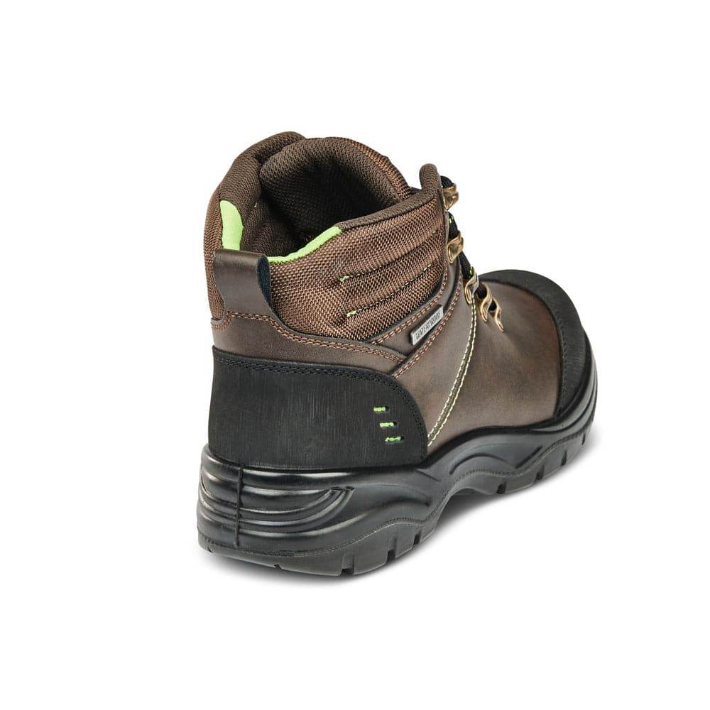 Apache Saturn Brown Waterproof Safety Work Safety Boots