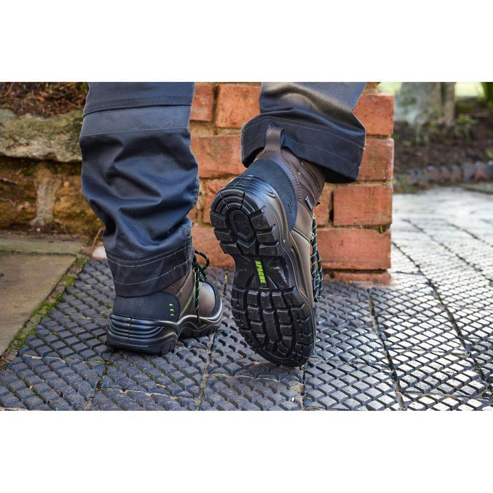 Apache Saturn Brown Waterproof Safety Work Safety Boots