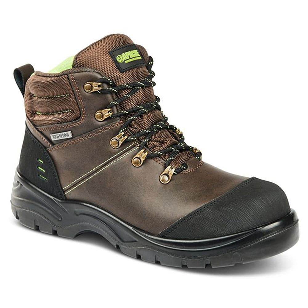 Apache Saturn Brown Waterproof Safety Work Safety Boots