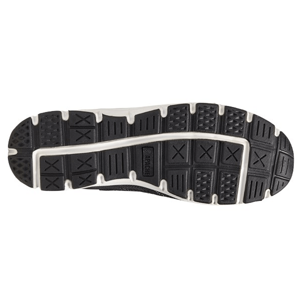 Apache Vault Lightweight Retro Safety Work Safety Trainers Black