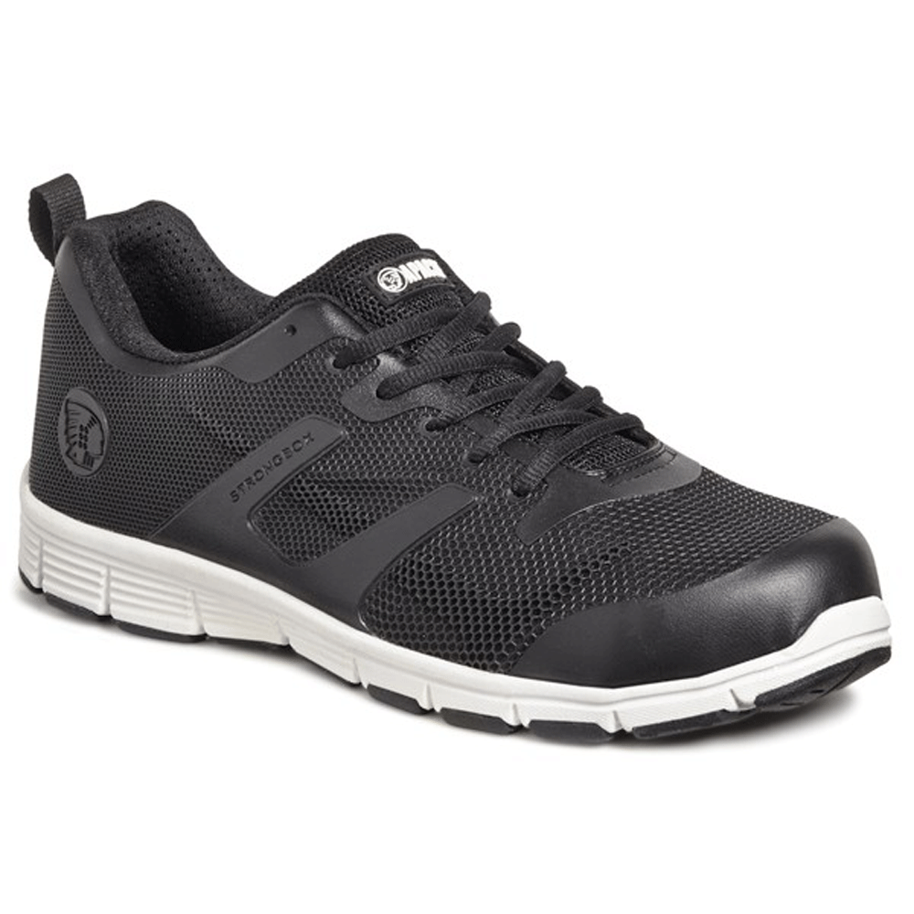 Apache Vault Lightweight Retro Safety Work Safety Trainers Black