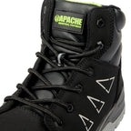 Apache Armstrong Edv S3L Water Resistant Safety Work Boot Black