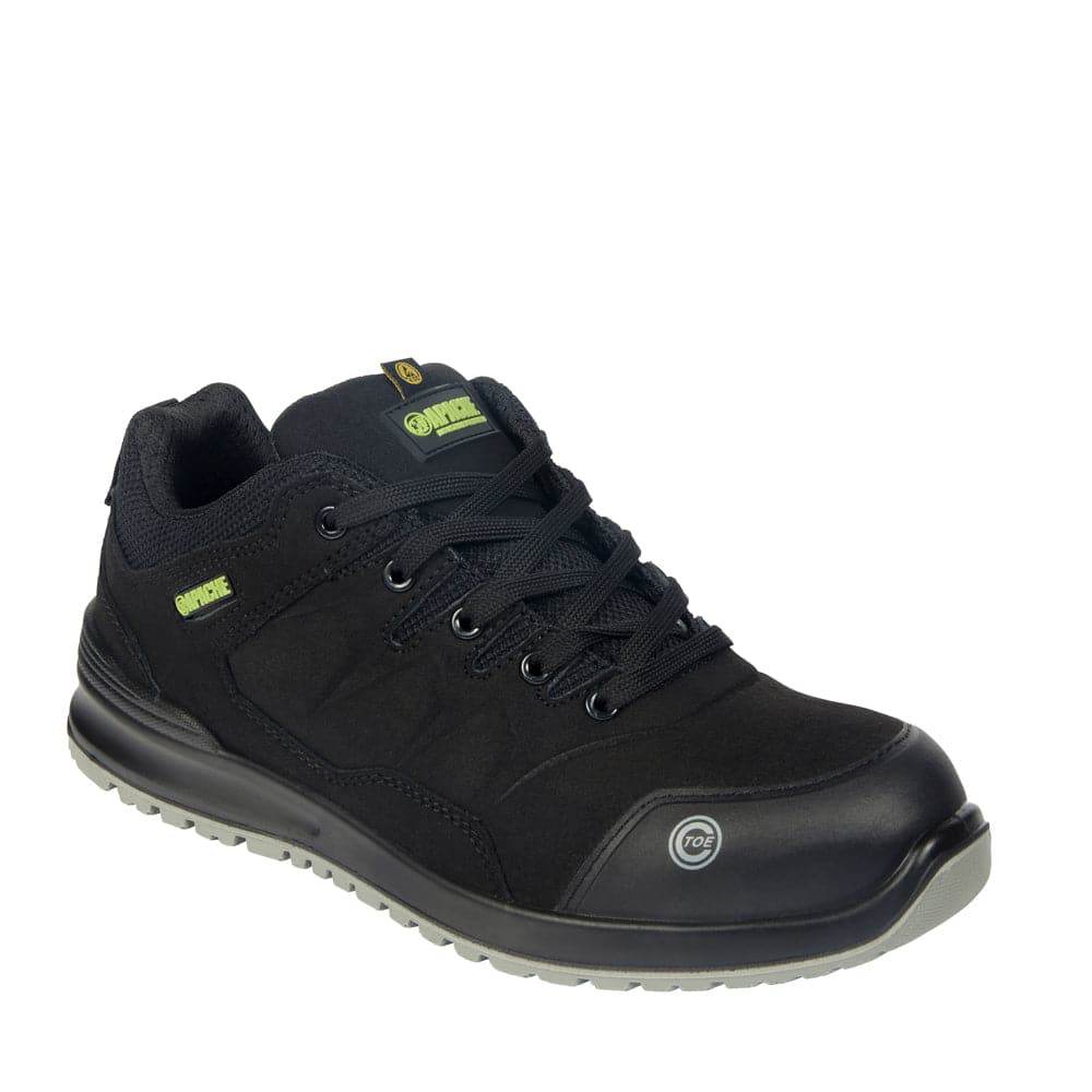 Apache Brampton S3 ESD Non-Metallic Lightweight Safety Work Safety Trainers Black