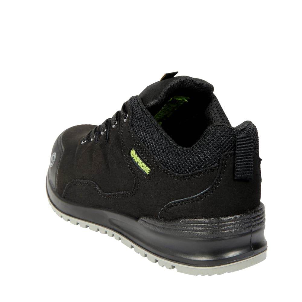 Apache Brampton S3 ESD Non-Metallic Lightweight Safety Work Safety Trainers Black