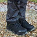 Apache Brampton S3 ESD Non-Metallic Lightweight Safety Work Safety Trainers Black