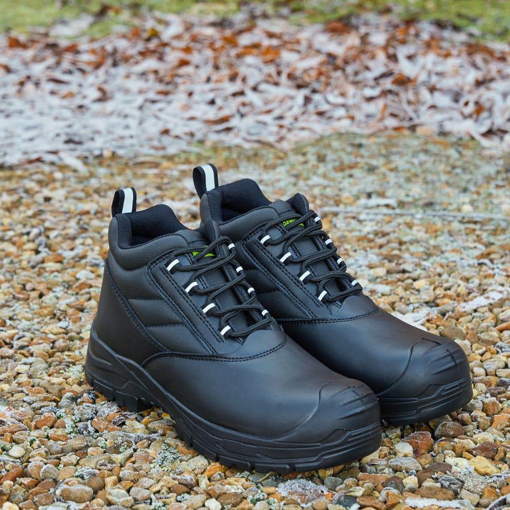 Apache Hamilton Non-Metallic Safety Work Safety Boots Black