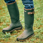 Ariat Burford Mens Waterproof Rubber Wellington Boots Olive Night
