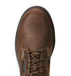 Ariat P13621 Groundbreaker 6" Lace Steel Toe Waterproof Work Safety Boots Brown