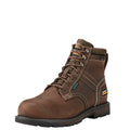 Ariat P13621 Groundbreaker 6" Lace Steel Toe Waterproof Work Safety Boots Brown