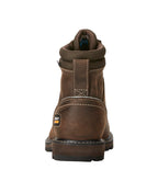 Ariat P13621 Groundbreaker 6" Lace Steel Toe Waterproof Work Safety Boots Brown