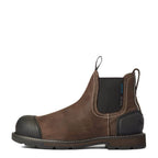 Ariat P22092 Groundbreaker Chelsea Xtr Waterproof Steel Toe Dealer Boots Dark Brown