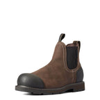 Ariat P22092 Groundbreaker Chelsea Xtr Waterproof Steel Toe Dealer Boots Dark Brown