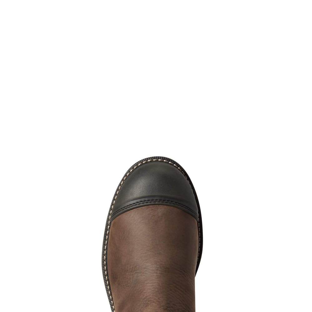 Ariat P22092 Groundbreaker Chelsea Xtr Waterproof Steel Toe Dealer Boots Dark Brown
