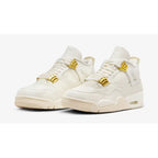 Air Jordan 4 Retro Metallic Gold Womens Trainers